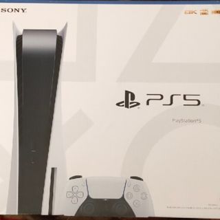 プレイステーション(PlayStation)の【新品未開封】プレイステーション5 PS5 ディスクあり(家庭用ゲーム機本体)