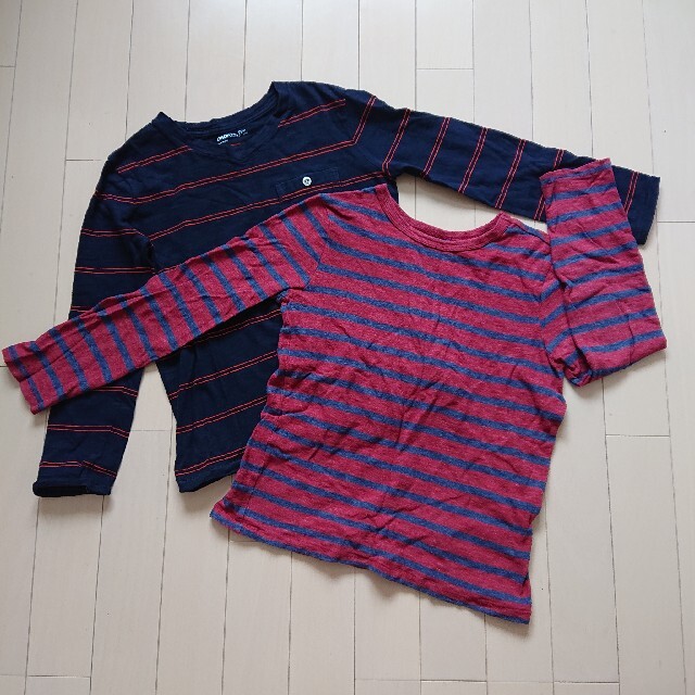 GAP(ギャップ)のTシャツセット120センチ キッズ/ベビー/マタニティのキッズ服男の子用(90cm~)(Tシャツ/カットソー)の商品写真