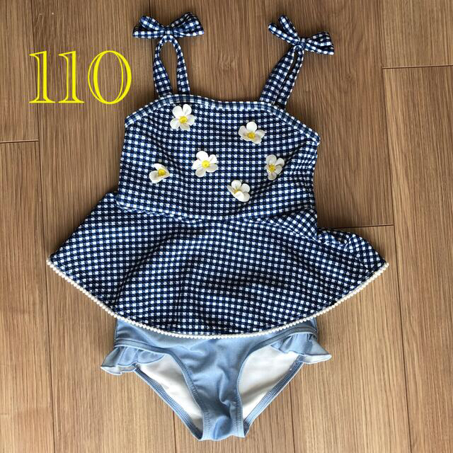 petit main(プティマイン)のプティマイン　水着　110 キッズ/ベビー/マタニティのキッズ服女の子用(90cm~)(水着)の商品写真