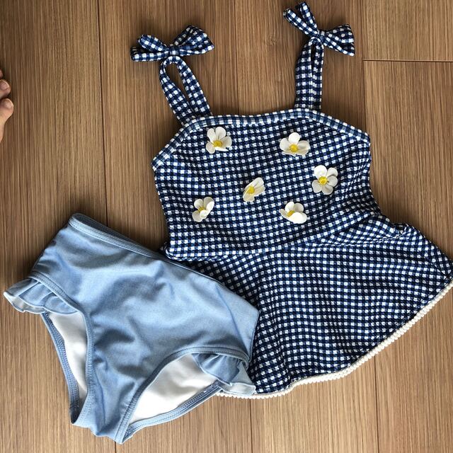 petit main(プティマイン)のプティマイン　水着　110 キッズ/ベビー/マタニティのキッズ服女の子用(90cm~)(水着)の商品写真