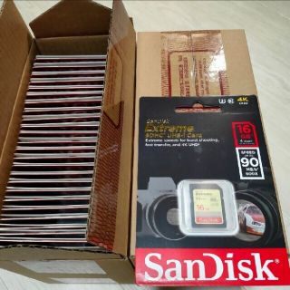 サンディスク(SanDisk)のSandiskExtreme SDHC UHS-I SDカード 100枚(その他)