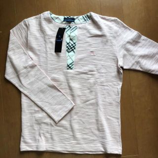 バーバリーブラックレーベル(BURBERRY BLACK LABEL)の新品タグ付き　バーバーリーブラックレーベル　カットソー(Tシャツ/カットソー(七分/長袖))