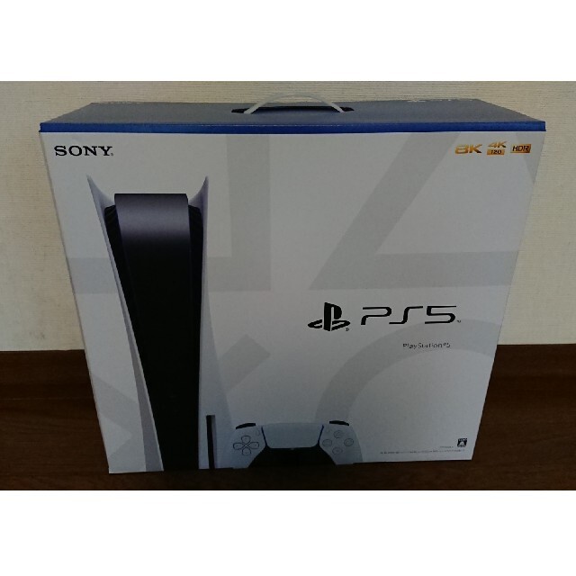 PlayStation(プレイステーション)の新品PlayStation5プレステ本体PS5 CFI-1000A01保証付 エンタメ/ホビーのゲームソフト/ゲーム機本体(家庭用ゲーム機本体)の商品写真