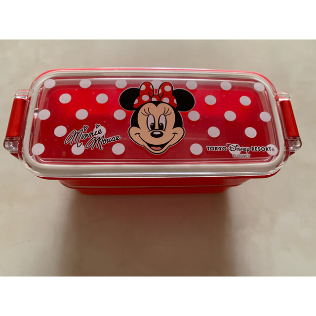 ディズニーランド お弁当箱 ランチボックス ドット ミニー