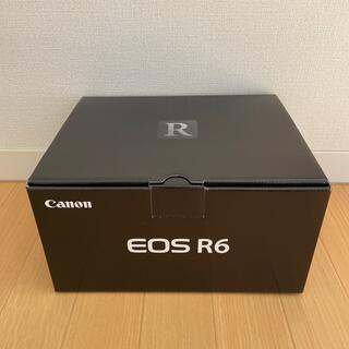キヤノン(Canon)のわっちさん専用【新品未使用品】Canon EOS R6 3年保証付 (ミラーレス一眼)