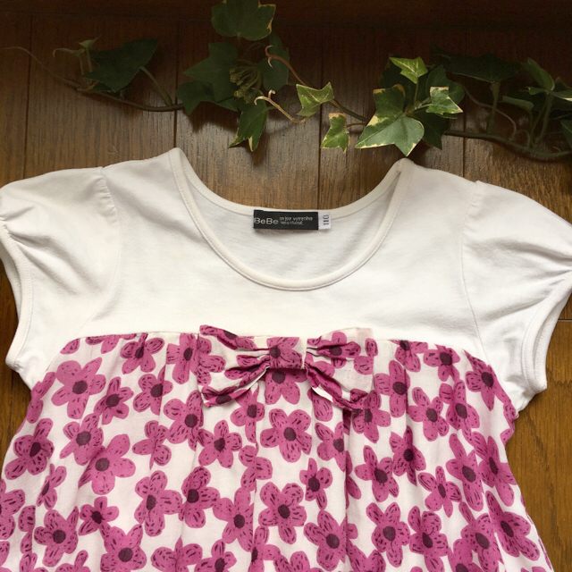 BeBe(ベベ)のBeBe ワンピース.チュニック100.110  キッズ/ベビー/マタニティのキッズ服女の子用(90cm~)(ワンピース)の商品写真