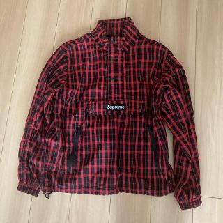 シュプリーム(Supreme)のsupreme nylon plaid pullover sサイズ(ナイロンジャケット)