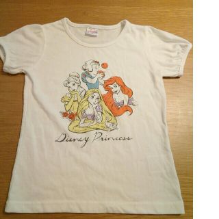 シマムラ(しまむら)のディズニープリンセス半袖シャツ(Tシャツ/カットソー)