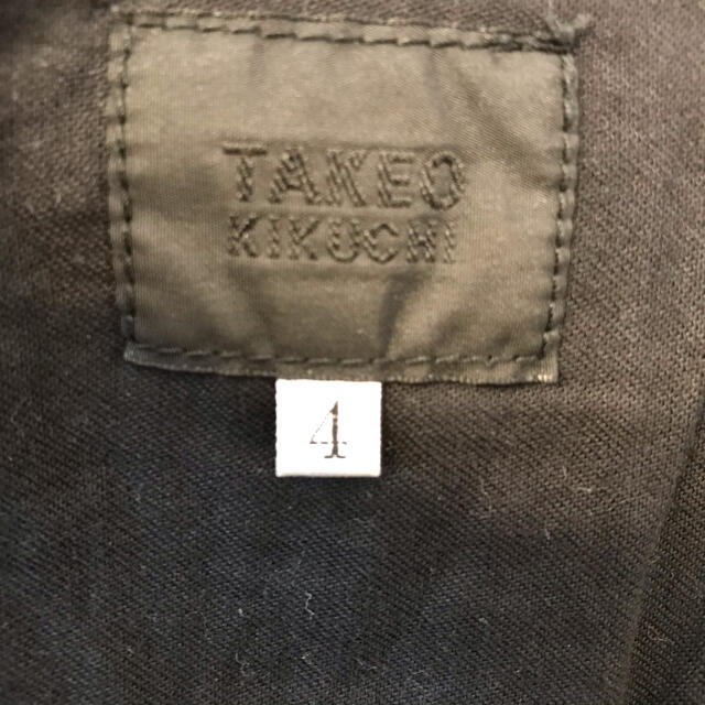 TAKEO KIKUCHI(タケオキクチ)のタケオキクチ　スキニージーンズ　黒 メンズのパンツ(デニム/ジーンズ)の商品写真