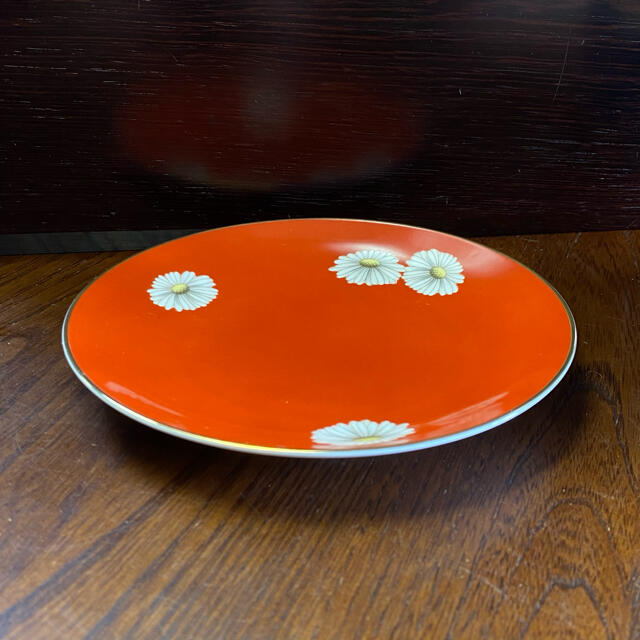 tantanuki様専用 オールドノリタケ 朱色 赤菊紋 小皿15cm 3枚 レビュー高評価 オールドノリタケ プレート 赤菊 5枚 コレクション 食器