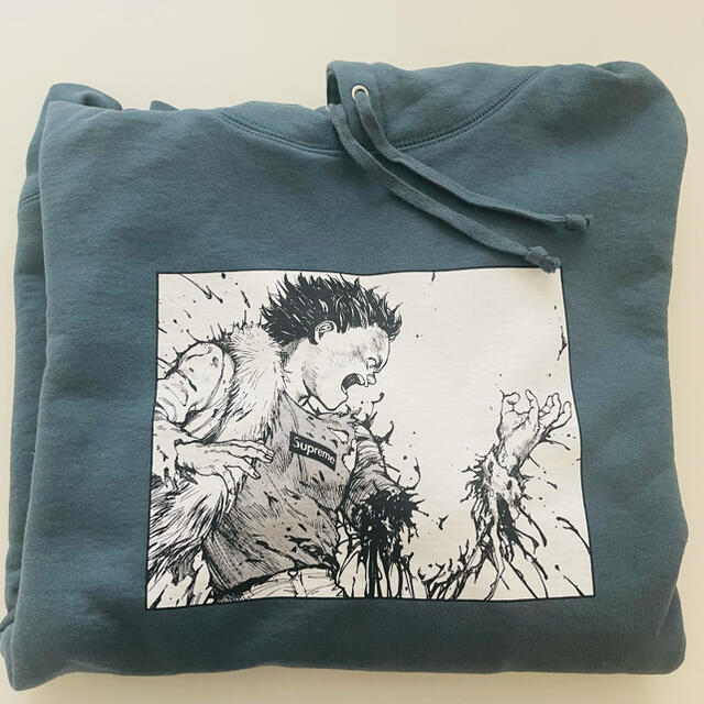 supreme AKIRA arm Hooded Sweatshirtkith