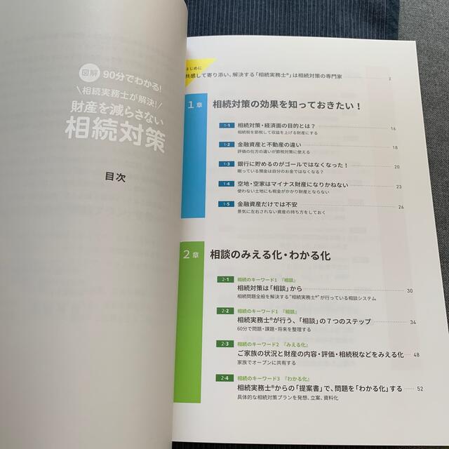 図解９０分でわかる相続実務士が解決！財産を減らさない相続対策 エンタメ/ホビーの本(人文/社会)の商品写真