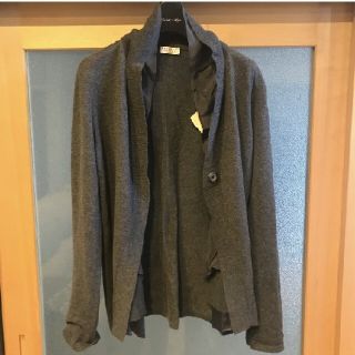 ブルネロクチネリ(BRUNELLO CUCINELLI)のブルネロクチネリカシミヤチャコールグレーカーデ(カーディガン)