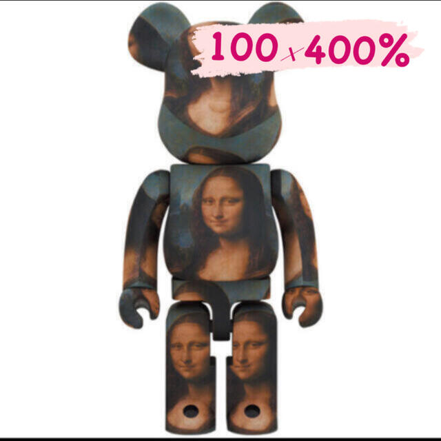 MEDICOM TOY(メディコムトイ)のBE@RBRICK  MonaLisa モナリザ　100✖️400% ハンドメイドのおもちゃ(フィギュア)の商品写真