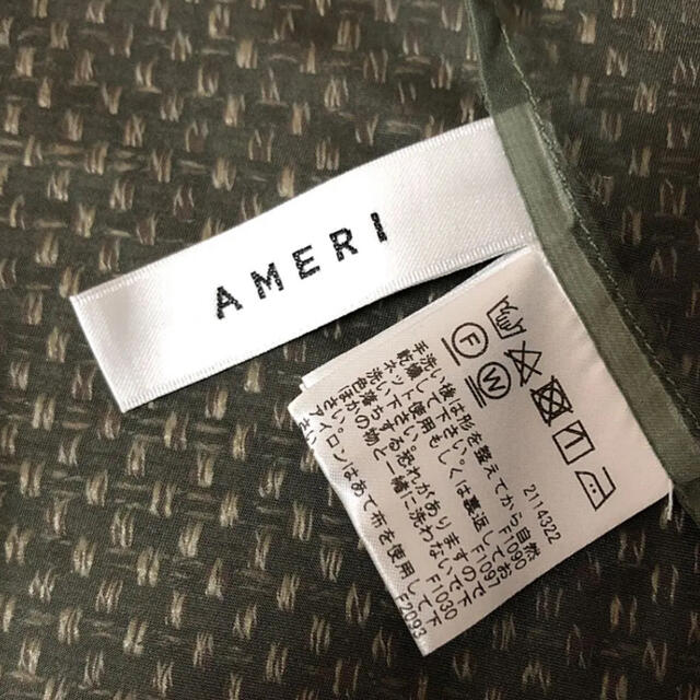 Ameri VINTAGE(アメリヴィンテージ)のAmeri vintage  AIRY ORGANDIE SHIRT レディースのトップス(シャツ/ブラウス(半袖/袖なし))の商品写真