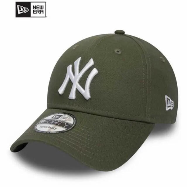 NEW ERA(ニューエラー)のNEW ERA ニューエラ キャップ NY ヤンキース khaki カーキ メンズの帽子(キャップ)の商品写真