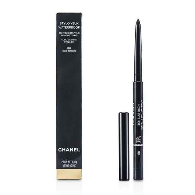 CHANEL(シャネル)のCHANEL シャネル アイライナーペンシル ウォータープルーフ（黒） コスメ/美容のベースメイク/化粧品(アイライナー)の商品写真