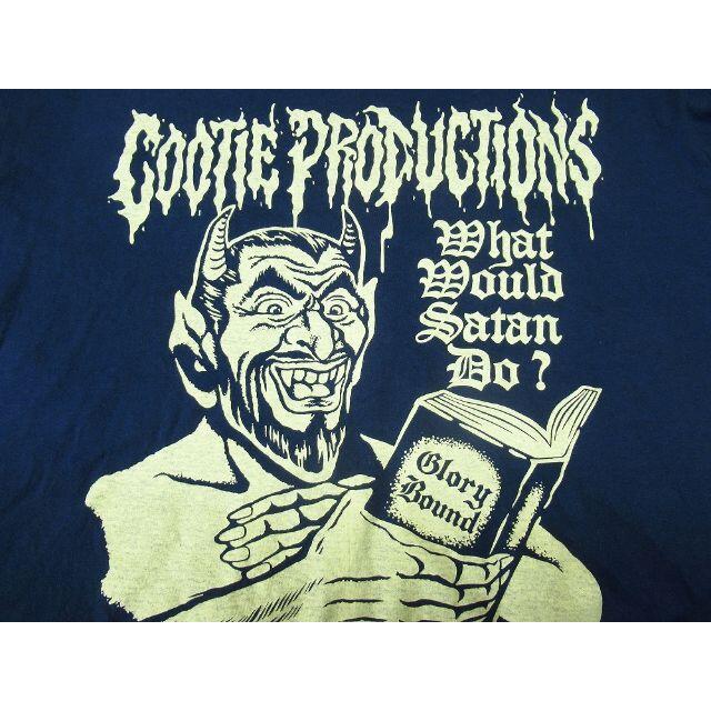 COOTIE(クーティー)のT8000様専用　XL COOTIE クーティー 18ss 長袖 Tシャツ 紺 メンズのトップス(Tシャツ/カットソー(七分/長袖))の商品写真