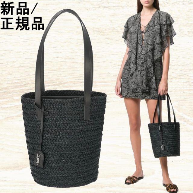 ●新品/正規品● Saint Laurent RAFFIA トート