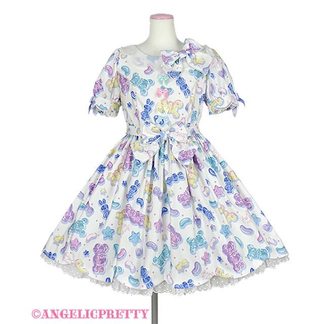 Angelic Pretty Fancy Candy ワンピース　白