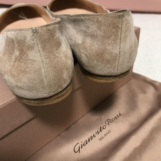 Gianvito Rossi(ジャンヴィットロッシ)のジャンヴィトロッシ　パンプス　38✨ベージュ レディースの靴/シューズ(ハイヒール/パンプス)の商品写真