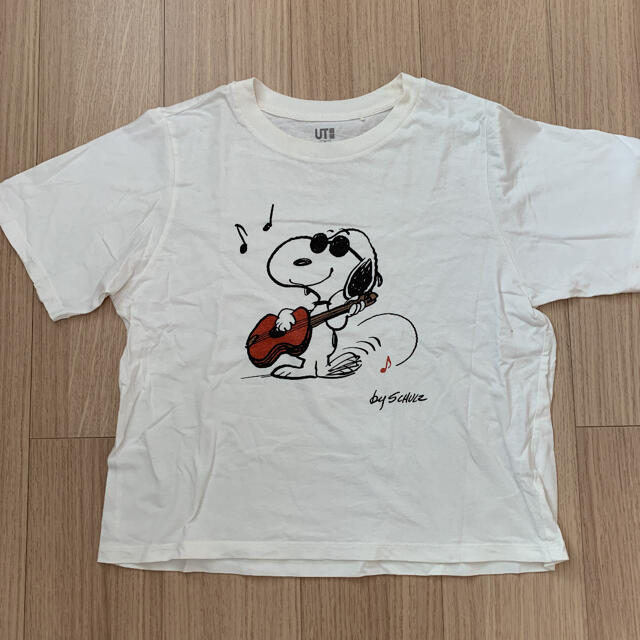 SNOOPY(スヌーピー)のUNIQLOスヌーピーTシャツ！ レディースのトップス(Tシャツ(半袖/袖なし))の商品写真