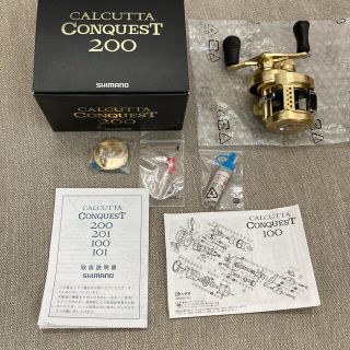 コンクエスト(CONQUEST)のSHIMANO 14カルカッタ コンクエスト200(リール)