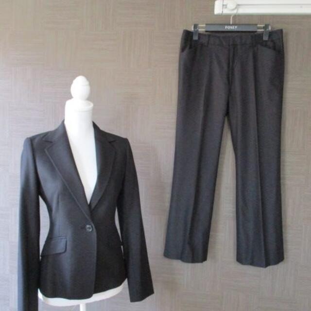 最新デザインの INED - 新品 イネド INED 黒 パンツスーツ 9 11 秋冬 セットアップ スーツ
