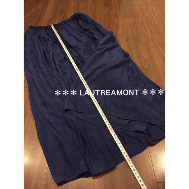 LAUTREAMONT(ロートレアモン)の新品タグ付き 1.7万 ロートレアモン LAUTREAMONT プリーツスカート レディースのスカート(ロングスカート)の商品写真