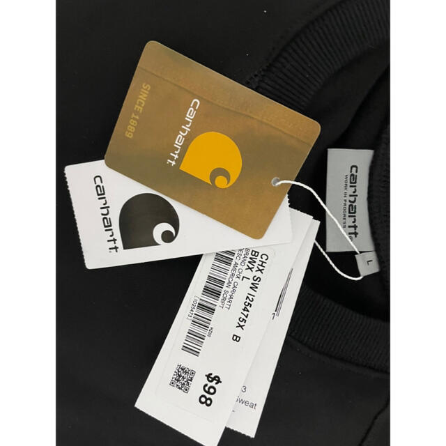 carhartt(カーハート)のCarhartt クルーネックスウェット　トレーナー　カーハートメンズレディース メンズのトップス(スウェット)の商品写真