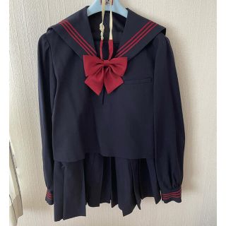 値下げします！！　※本物　セーラー服上下セット　クリーニング済(その他)