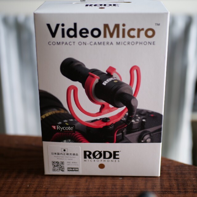 SONY(ソニー)の【美品】外付けカメラマイク RODE VideoMicro スマホ/家電/カメラのカメラ(その他)の商品写真