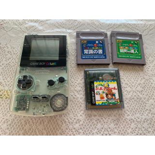 ゲームボーイ(ゲームボーイ)の【j t 1981様専用】ゲームボーイカラー　本体(携帯用ゲーム機本体)