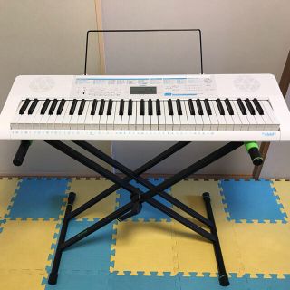 カシオ(CASIO)のいちごみるくさん専用⭐︎⭐︎CASIO LK-311 & キーボードスタンド(電子ピアノ)