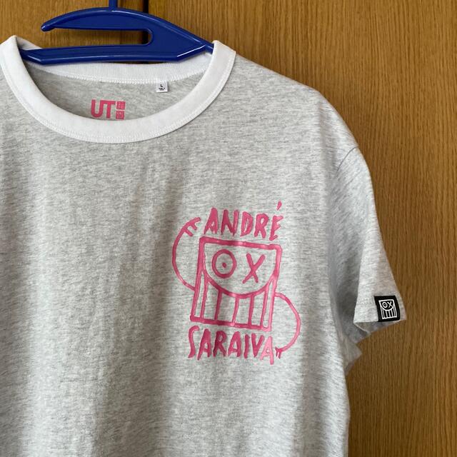 UNIQLO(ユニクロ)のユニクロTシャツ　L レディースのトップス(Tシャツ(半袖/袖なし))の商品写真