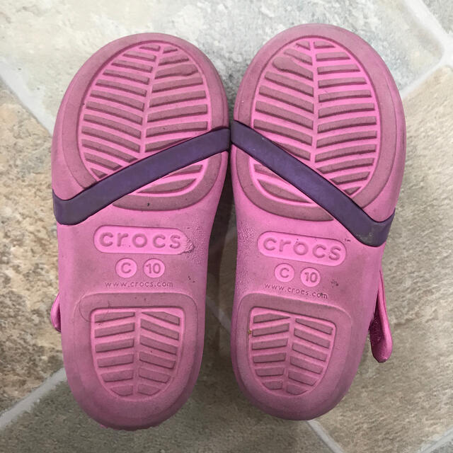 crocs(クロックス)のクロックス　サンダル　サイズ17.5 キッズ/ベビー/マタニティのキッズ靴/シューズ(15cm~)(サンダル)の商品写真