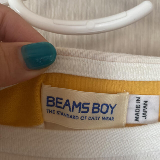 BEAMS BOY(ビームスボーイ)のBEAMS BOY ボーダー Tシャツ レディースのトップス(Tシャツ(半袖/袖なし))の商品写真
