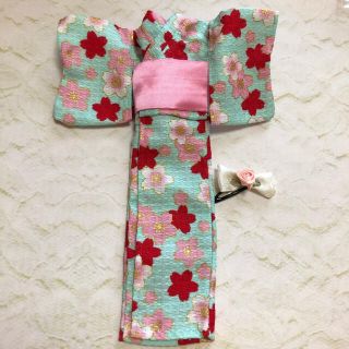 No.5261手作りジェニーちゃん浴衣セット(人形)