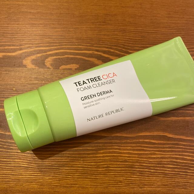 NATURE REPUBLIC(ネイチャーリパブリック)のネイチャーリパブリック　ティーツリーシカフォームクレンザー コスメ/美容のスキンケア/基礎化粧品(洗顔料)の商品写真