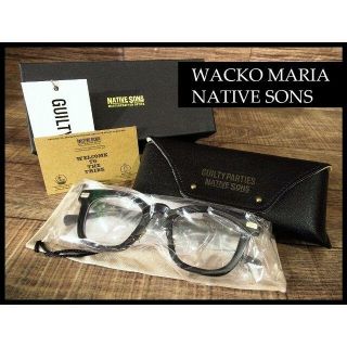 ワコマリア(WACKO MARIA)の※専用　新品 ワコマリア ネイティブサンズ KOWALSKI メガネ(サングラス/メガネ)