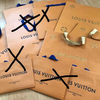 ルイヴィトン(LOUIS VUITTON)のゴールドショッパー　LOUIS VUITTON 3枚(ショップ袋)