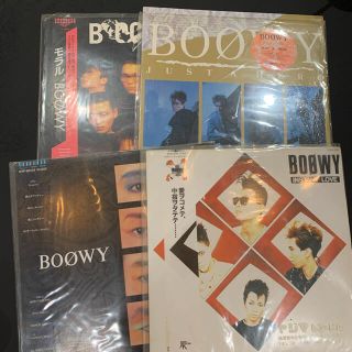 【BOOWY】激レア レコードセット　【中古】4枚セット　ボウイ　激レア　ボーイ(その他)