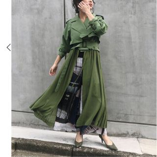 アメリヴィンテージ(Ameri VINTAGE)のAMERI 3WAY SHEER DOCKING COAT(トレンチコート)