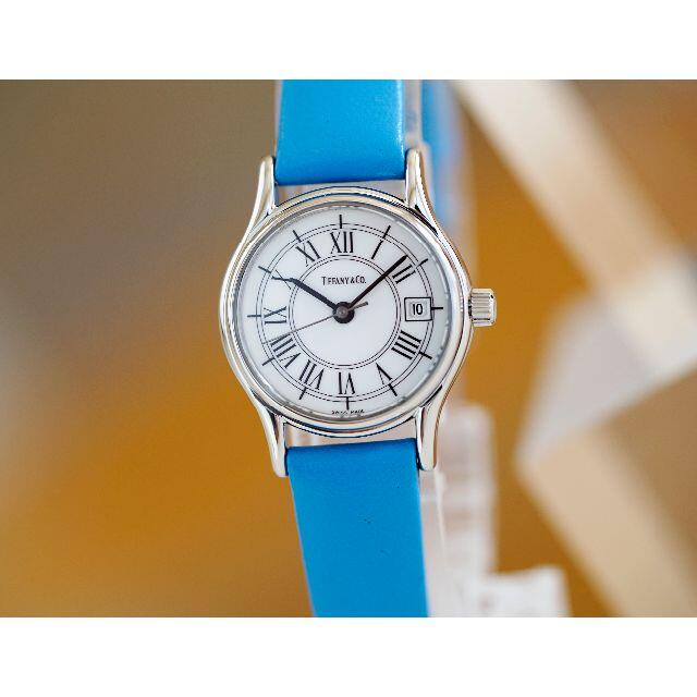 美品 ティファニー クラシック シルバー ローマン レディース Tiffany腕時計