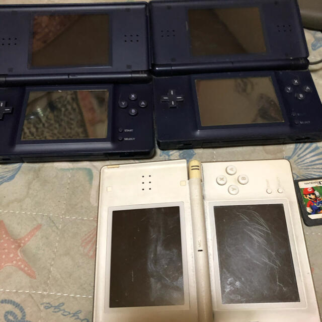 ニンテンドーDS(ニンテンドーDS)のDS 任天堂　本体　ポケモン　ダイヤモンド　ブラック エンタメ/ホビーのゲームソフト/ゲーム機本体(携帯用ゲームソフト)の商品写真