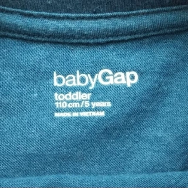 babyGAP(ベビーギャップ)のbabyGap　　半袖Tシャツ　110cm キッズ/ベビー/マタニティのキッズ服男の子用(90cm~)(Tシャツ/カットソー)の商品写真