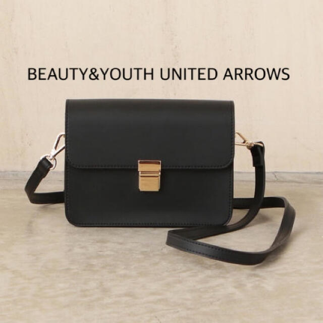 BEAUTY&YOUTH UNITED ARROWS(ビューティアンドユースユナイテッドアローズ)のBEAUTY&YOUTH UNITED ARROWS スクエアフラップショルダー レディースのバッグ(ショルダーバッグ)の商品写真