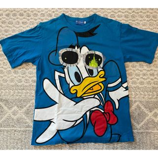 ディズニー(Disney)の【Disney】ドナルドTシャツ(Lサイズ)(Tシャツ/カットソー(半袖/袖なし))