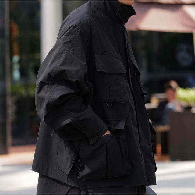 【21SS ブラックM 未着用】daiwa pier39 fatigue jkt