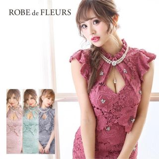 ローブ(ROBE)の♡ローブドフルール♡ナイトドレス ピンク(ナイトドレス)